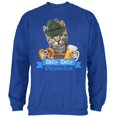 thumbnail image 1 of Dilly Dilly Oktoberfest Funny Cat Mens Sweatshirt Royal 2XL, 1 of 1