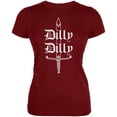 thumbnail image 1 of Dilly Dilly Sword Olde English Juniors Soft T Shirt Garnet Red MD, 1 of 1