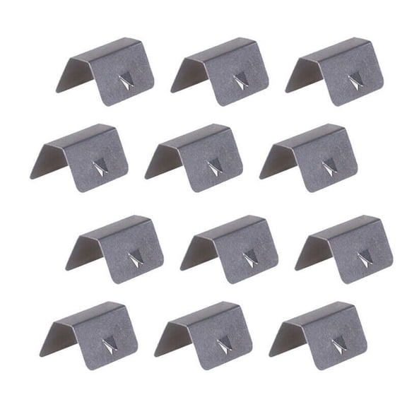 Diluopei 12 Pcs Wind Rain Deflectors Channel New Metal Clips For Heko Sned Clip