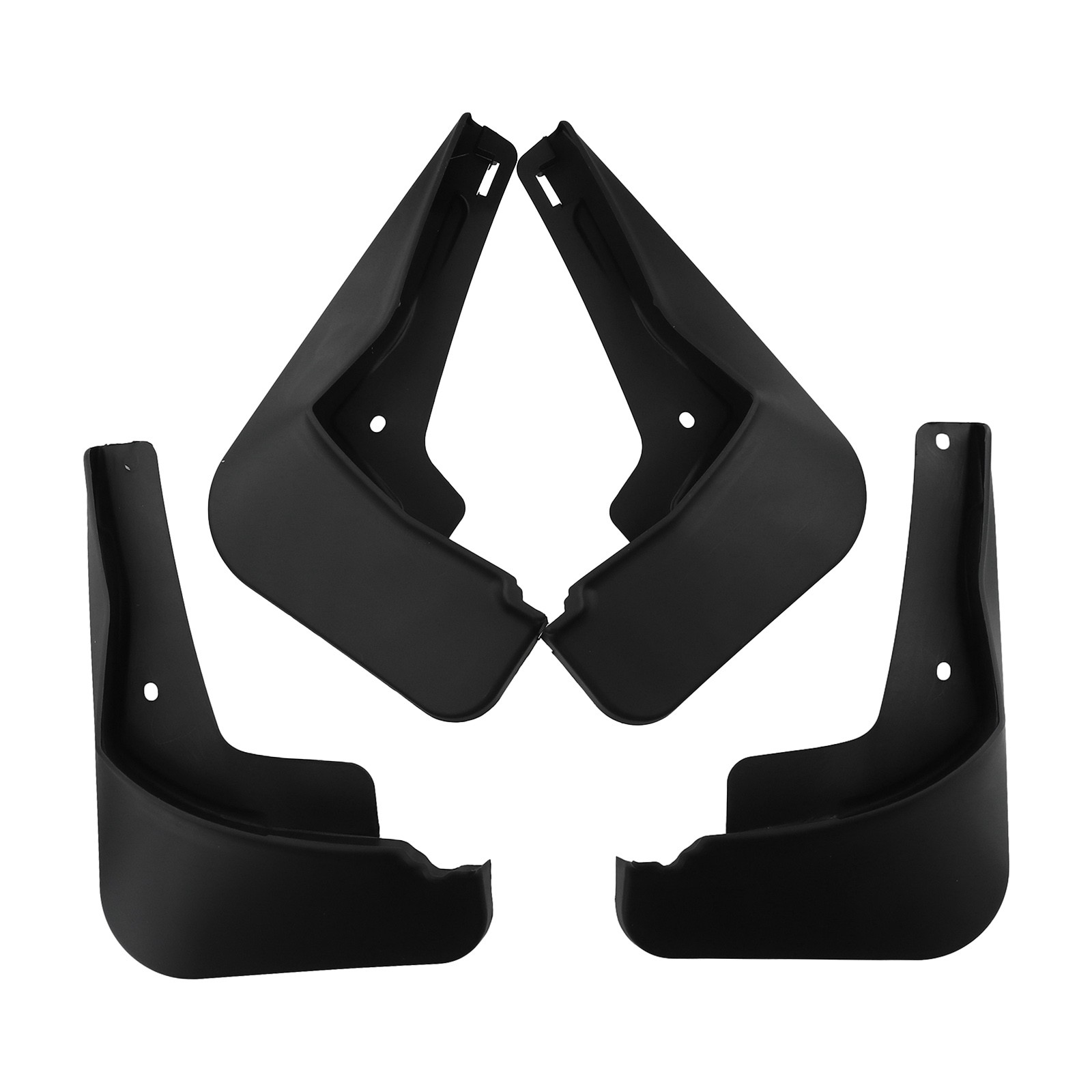 Diluopei 4Pcs Black Splash Guards Mud Flaps Guards For Hyundai 6 2022+