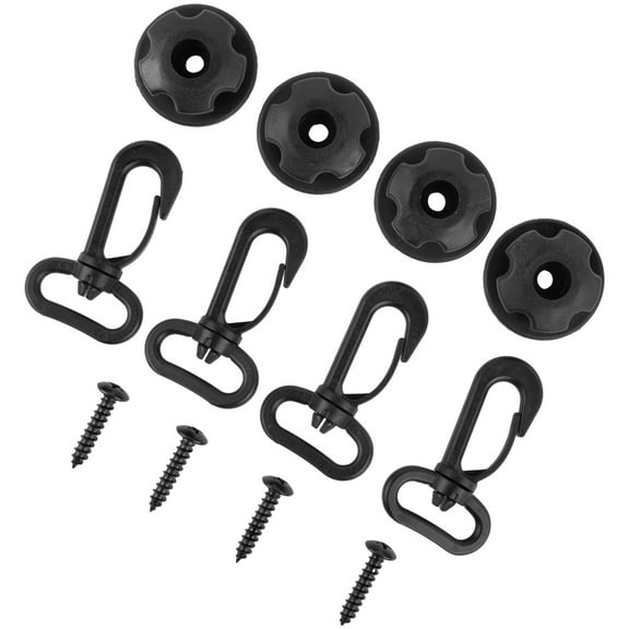 Diluopei 4X Vehicle Car Trunk Hook Cargo Net Mount Set Storage Organizer Car Accessories