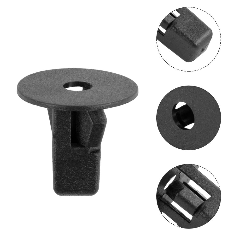 50 Pcs Fender Lner Fastener Rvet Push Clps Retaner 10mm Hole Da - Foto 5