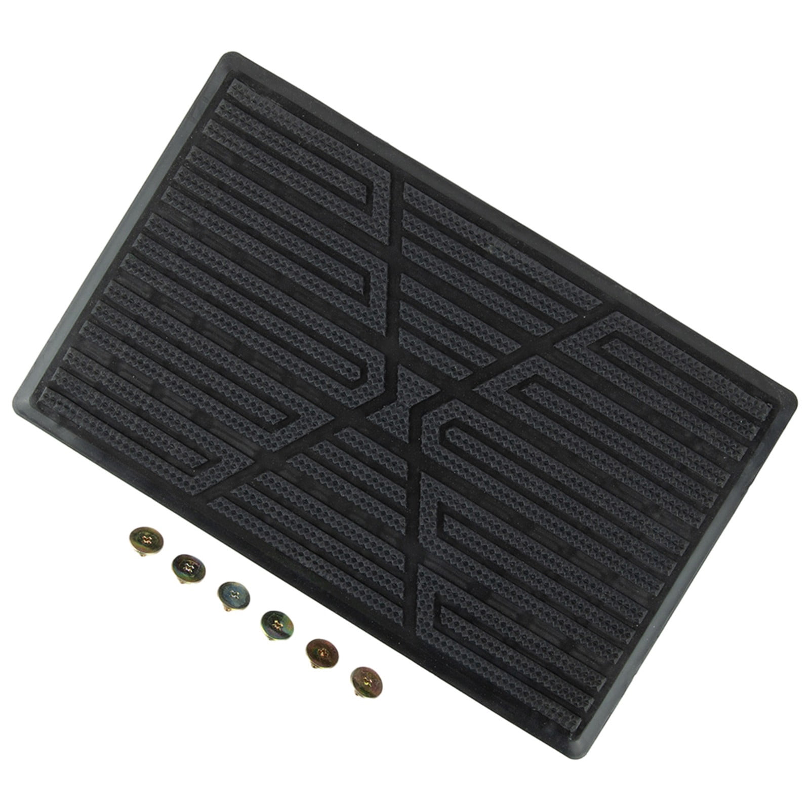 Diluopei Pvc Car Foot Carpet Pad Heel Mat Pedal Patch Cover Mat Anti ...