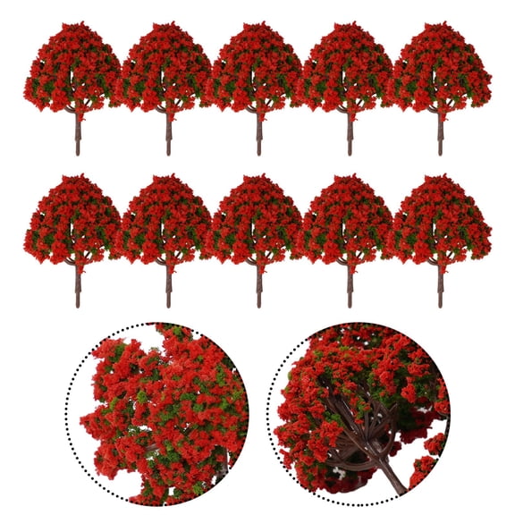 Diluopel 1/150 1/100 Scale Artificial Model Trees Train For Forest Diorama Scenery Layout-1/150
