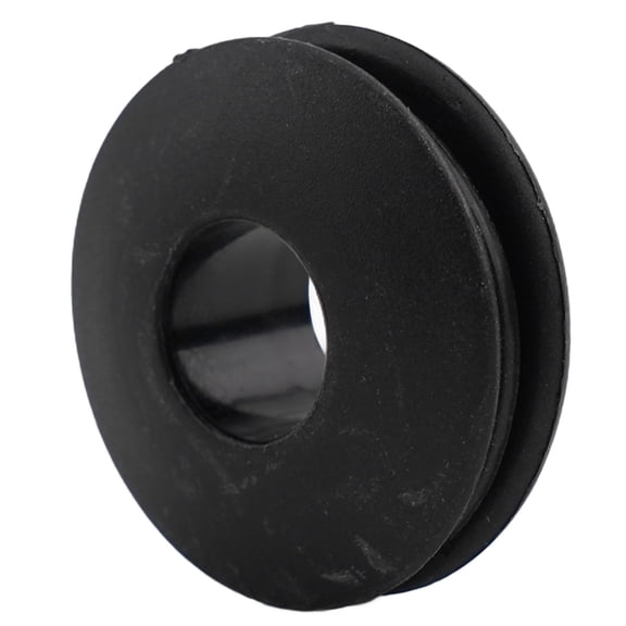 Diluopel 10/50 Pcs Plastic Eyelets Set Round Eyelets Tarpaulin Eyelets Solar Cover Pool-Black 10Pcs