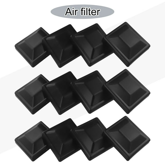 Diluopel 4X4Inch Wood Fence Post Cover Plastic Deck With Screw Waterproof Pole Protection-12Pcs