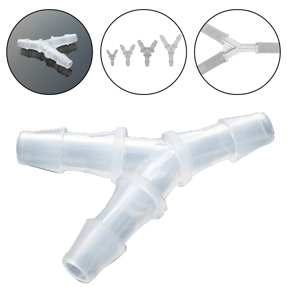 Barb Drip Tee Connettore Tubo 4/7Mm Raccordo 3 Vie per Giardino Sistema
