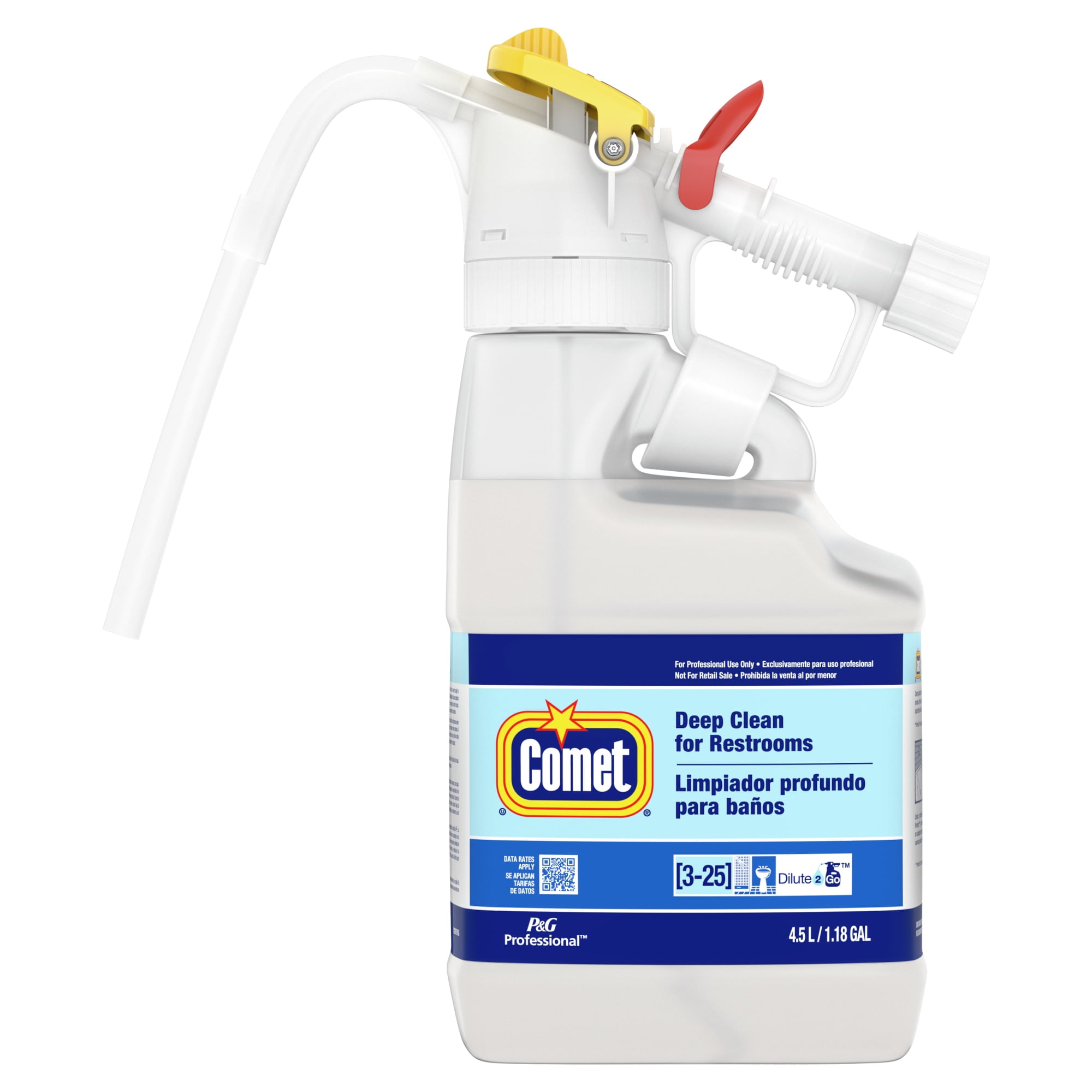 Dilute 2 Go, Comet Deep Clean for Restrooms, Fresh Scent, , 4.5 L Jug, 1/Carton Dilute 2 Go, Comet Deep Clean for Restrooms, Fresh Scent, , 4.5 L Jug, 1/Carton