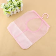 Dilwe Multipurpose Clothespin Bag with Hanger, Hanging Mesh Drying Bag Laundry Shower Caddy Kitchen Bathroom Storage Organizer