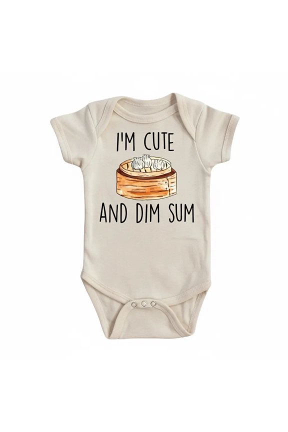Dim Sum Newborn Baby Bodysuit