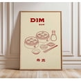Sum App Dim Sum Print, Asian Kitchen Poster, Retro Food Artwork , Poster Print ...