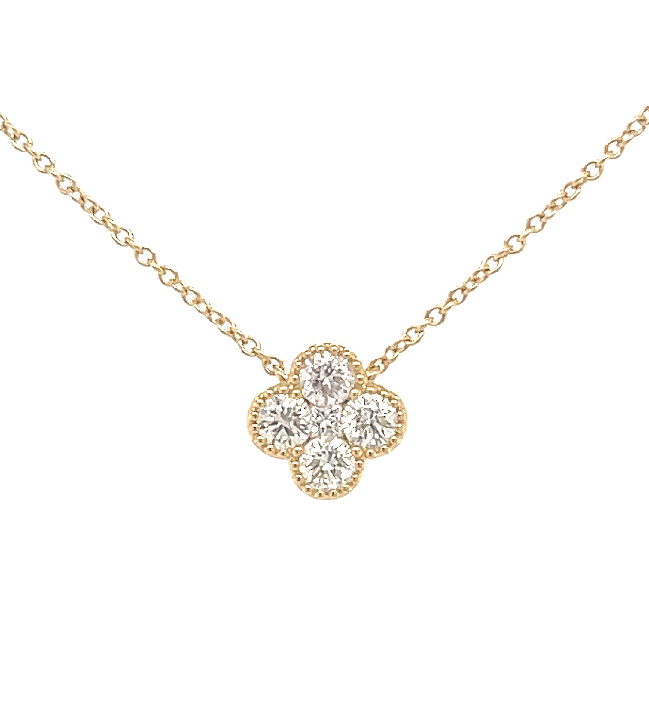 Dimaya Fine Jewelry 18k Yellow Gold TDW White Diamond
