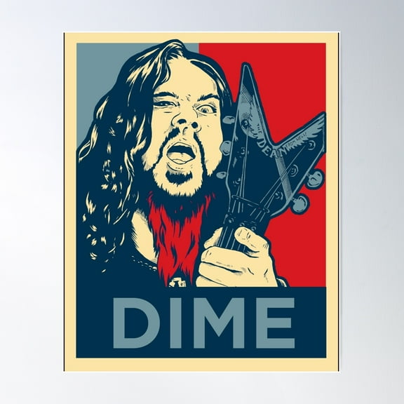 Dime Hope Poster Wall Art, Modern Wall Decor For Living Room Bedroom, 8x12 UNFRAMED