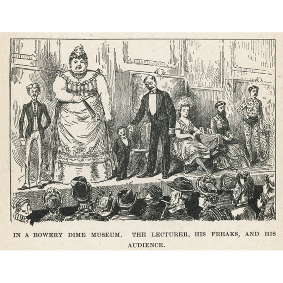 Dime Museum, 2 Of 2 Poster Print By Mary Evans Picture Library (24 X 18)