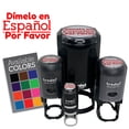 thumbnail image 1 of Dimelo en Espanol Por Favor In Spanish Please Teacher Stamp Self-Inking Rubber Stamp for Stamping Ink Stamper Crafting Planners - 1/2 Inch Mini - Purple Ink, 1 of 7