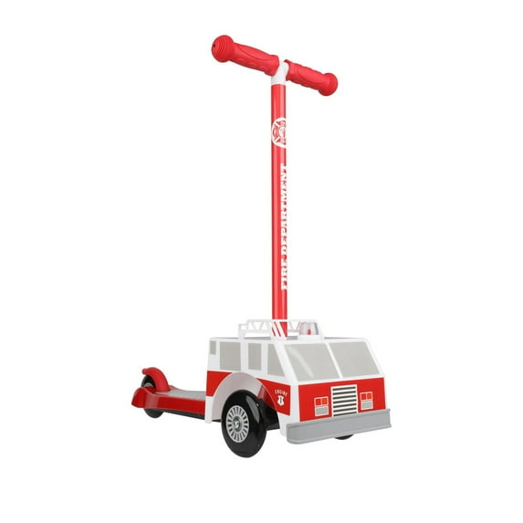 Dimenions Dimensions 3D Firetruck Tilt And Turn Scooter