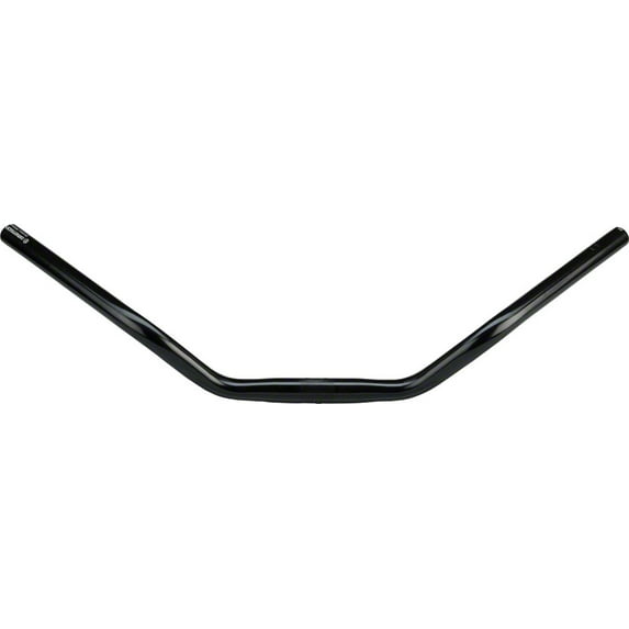 Dimension 25.4 Urban Cruiser Bar 600mm Wide 70mm Rise 50 ° Sweep Black Aluminum