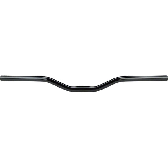 Dimension HighRise Bar 30mm Rise w/ 15d Sweep 25.4 mm Width 660 Black Aluminum