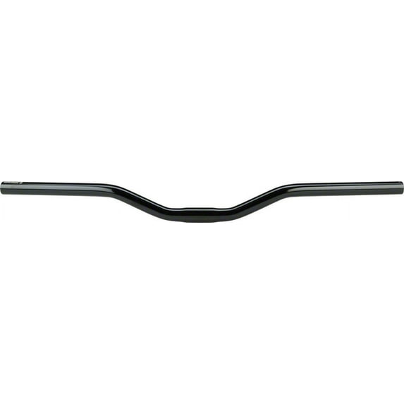 Dimension HighRise Bar 40mm Rise w/ 15d Sweep 25.4 mm Width 660 Black Aluminum