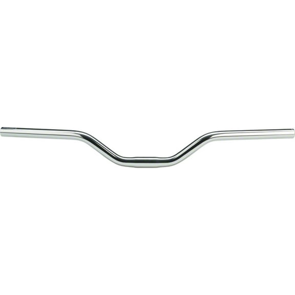 Dimension HighRise Bar 60mm Rise w/ 15d Sweep 25.4 mm Width 660 Silver Aluminum