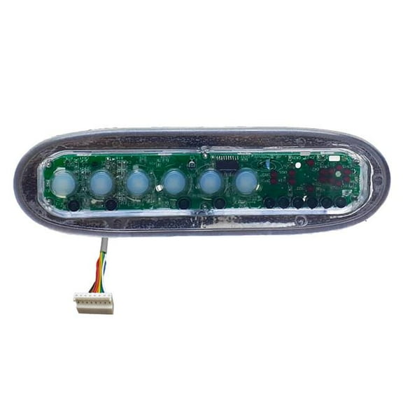 Dimension One Spas 1710-1017 Sequencer LED Upper Control Panel, Blue