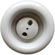 Dimension One Spas 1510-424G VCR Pulsator Jet Insert with Logo, Gray