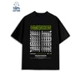 thumbnail image 1 of Dimension Tee mens 180G 100% Cotton black Funny Unisex Shirt Cotton tshirts Unique Design Unisex Shirt Short Sleeve tshirts Retro Unisex Shirt Crewneck tshirts Basic Unisex Shirt Graphic Tee tshirts, 1 of 7