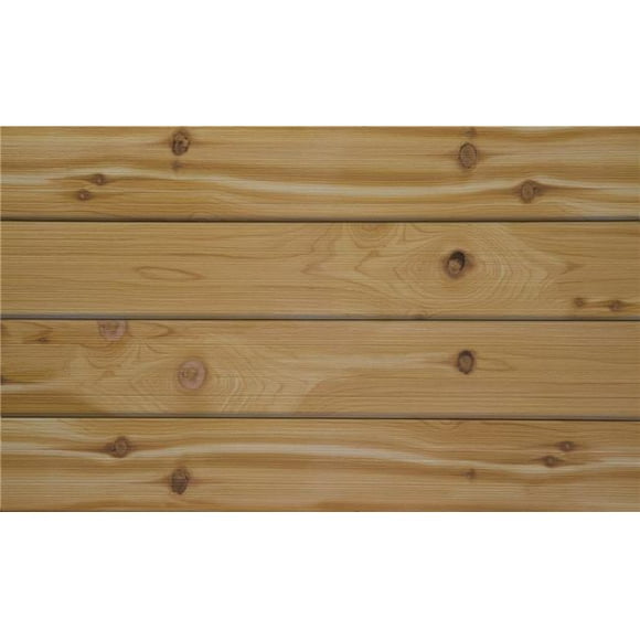 Dimensional Impact 2P-SW-W-CN 3D Textured Slatwall - Cedar - Natural