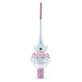thumbnail image 1 of Dimensional Roses on Champagne Glass Christmas Tree Topper 11 Inches, 1 of 4