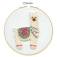 thumbnail image 1 of Dimensions 8" Llama Punch Needle Kit, Multi-Color, 1 Each, 1 of 5