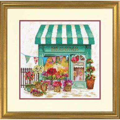 Dimensions® Blooms Flower Shop Counted Cross-Stitch Kit