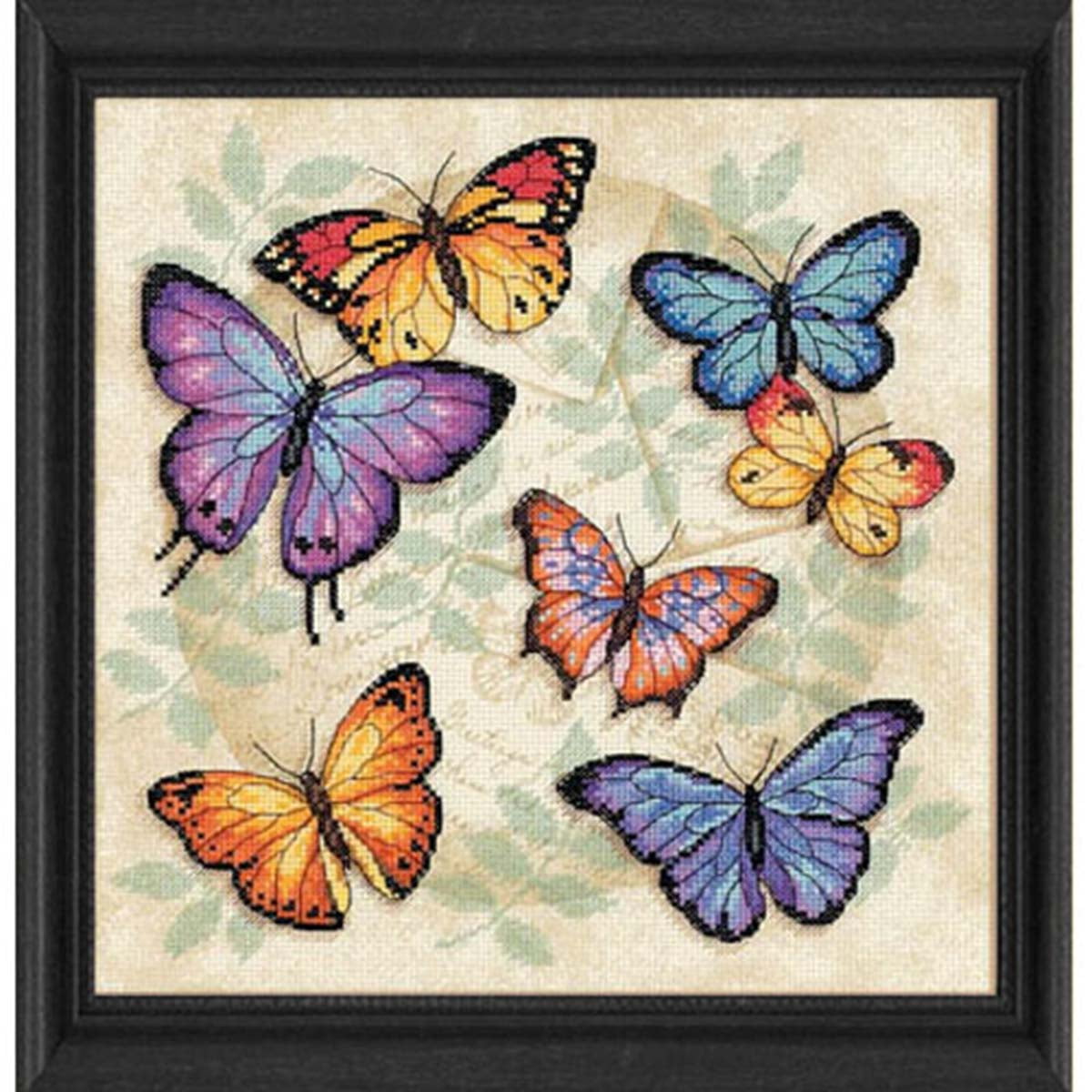 Dimensions® Butterfly Profusion Counted CrossStitch Kit