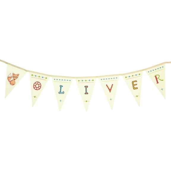 Dimensions Custom Party Banner Personalized Cross Stitch Kit, 55'' x 8''