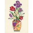 thumbnail image 1 of Dimensions Elegant Flower Vase Crewel Embroidery Kit, 5'' W x 7'' H, 1 of 2