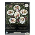 thumbnail image 1 of Dimensions Gold Collection Counted Cross Stitch Kit 4.5"-Playful Snowman Ornaments, 1 of 1