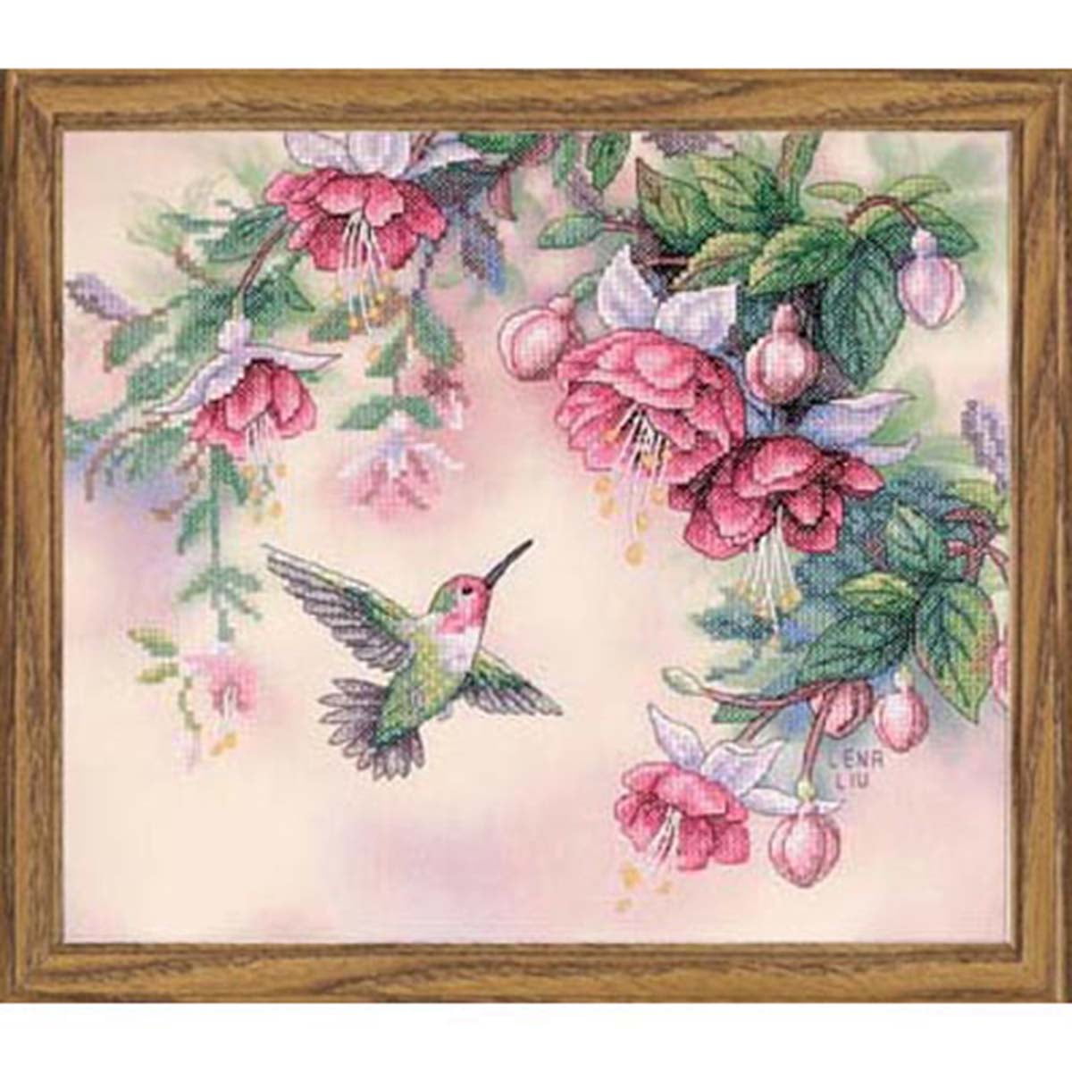 Cross Stitch Stamped Kits Pre-Printed ing Patterns for Beginner Kids  Adults, Embroidery Needlepoint Starter Kits,Little Birds 14CT 