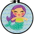 thumbnail image 1 of Dimensions Learn-A-Craft Felt Applique Kid's Craft, Mermaid, 1 of 1