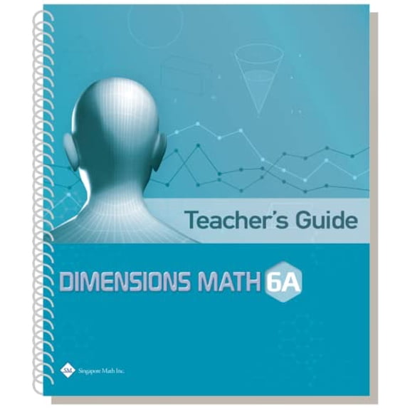 Pre-Owned Dimensions Math 6A Teacher's Guide, 9781947226449, 1947226444, Paperback,