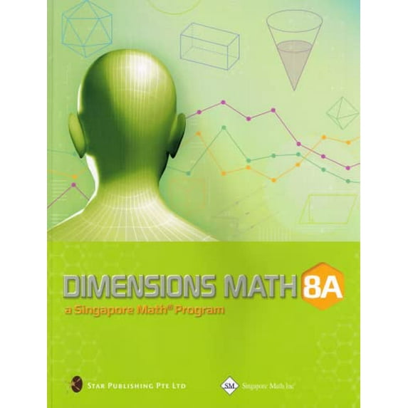 Pre-Owned Dimensions Math 8A Common Core Textbook (Singapore Math series) by u (2013-05-04) Paperback