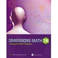 thumbnail image 1 of Pre-Owned Dimensions Math CC Textbook 7A (Paperback) 9814431729 9789814431729, 1 of 1