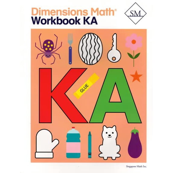 Pre-Owned Dimensions Math Grade K Workbook KA Paperback