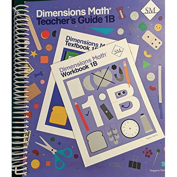Pre-Owned Dimensions Math Teacher's Guide 1B Paperback