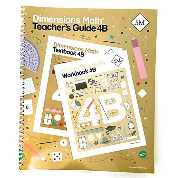 Pre-Owned Dimensions Math Teacher?s Guide 4B Paperback