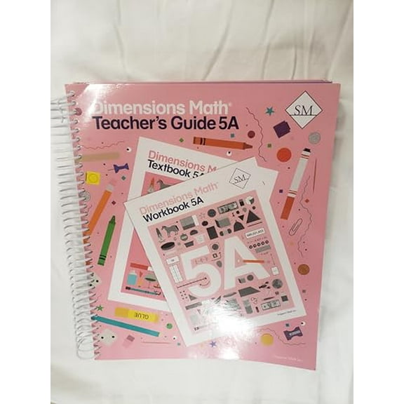 Pre-Owned Dimensions Math Teacher's Guide 5A Paperback