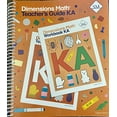 thumbnail image 1 of Pre-Owned Dimensions Math, Teacher's Guide KA Paperback, 1 of 1