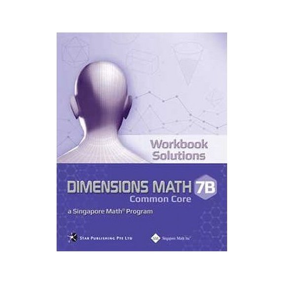 Pre-Owned Dimensions Math CC Workbook Solutions 7B Paperback