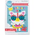 Dimensions PaintWorks Swim Cat Paint by Number Kit for Kids and Adults