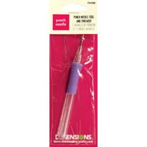 Embroidery Punch Needle, Punch Needle Tool with Needle Punch, 50 Pcs  Embroidery Thread, Embroidery Hoops, Embroidery Needles, Punch Needle Kit  for Beginners 