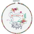 thumbnail image 1 of Dimensions® Sew Happy Stamped Embroidery Kit, 1 of 1