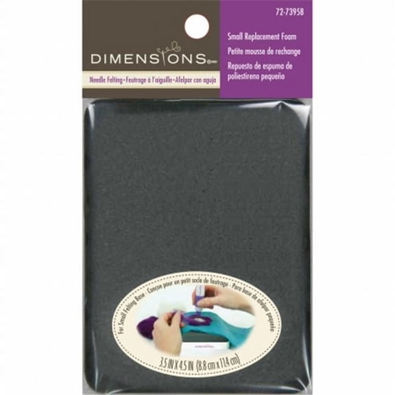 Dimensions Small Replacement Foam